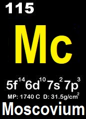 Element 115 Moscovium