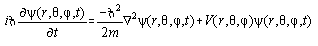 Schrodinger Wave Equation - General Form
