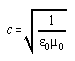 Electric Field and Magnetic Field Constants and Their Relationship With the Speed of Light