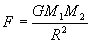 Newton's Law of Gravity