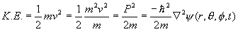 Quantum Kinetic Energy