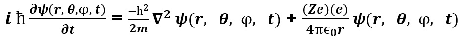 Schrodinger Wave Equation - Nuclear Electric Field