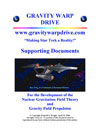 Gravity Warp Drive Supporting Documents e-Book