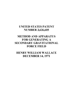 U.S. Patent 3,626,605 e-Book
