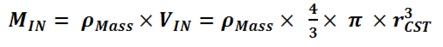 Mass is Function of Density and Volume in Compressed Space-Time