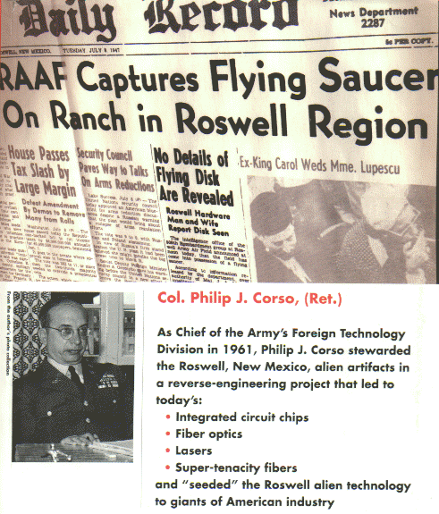 Day After Roswell by Colonel Phillip J. Corso